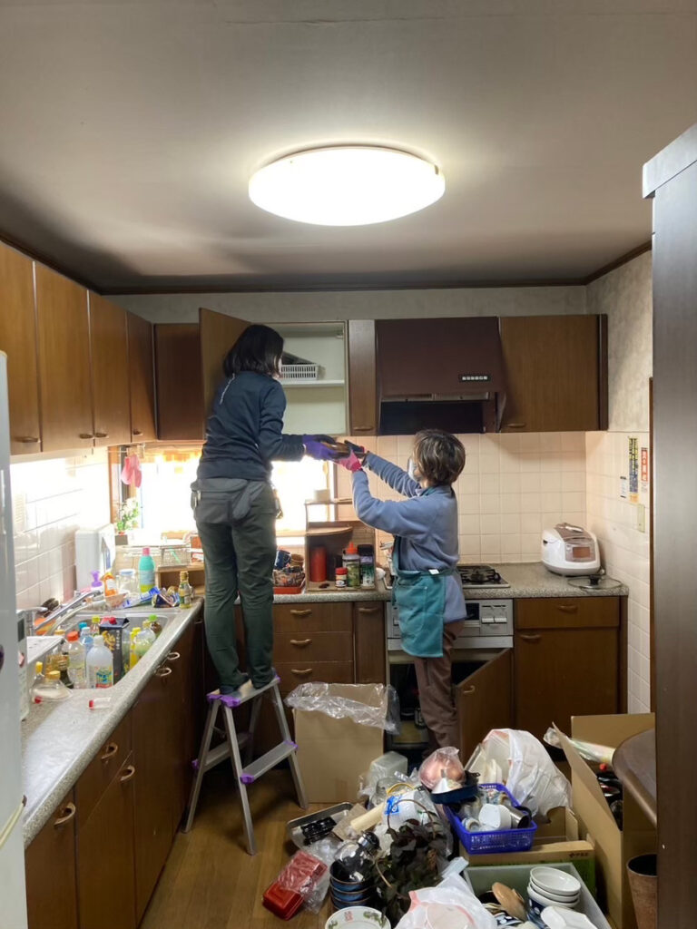 群馬県津久井様　作業風景