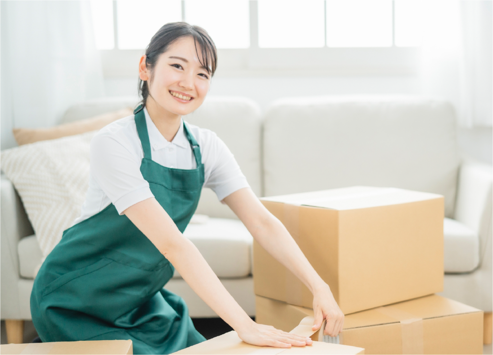 有資格者　遺品整理士